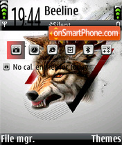 Wolf 13 theme screenshot