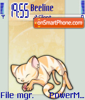 My Cats Lind tema screenshot