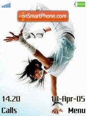 BreakDance tema screenshot