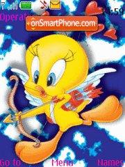 Скриншот темы Tweety Cupidon