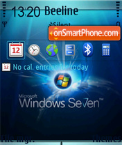 Скриншот темы Windows 7 Fp1