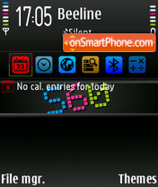 Capture d'écran S60ART FP1 Icon thème