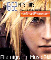 Final Fantasy AC theme screenshot