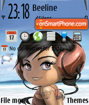 Pepper Smile 01 theme screenshot
