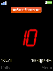 Timer tema screenshot