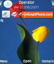 Tulipani tema screenshot