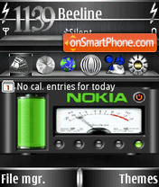 Animated Nokia Theme-Screenshot