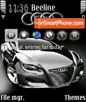 Audi tema screenshot