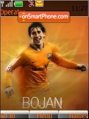 FC Barselona - Bojan Krkic theme screenshot