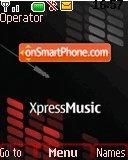 Скриншот темы Nokia Xpress Music 03