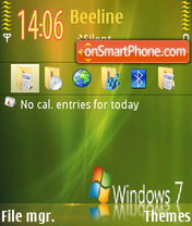 Windows7 rotate tema screenshot