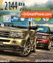 Range Rover es el tema de pantalla