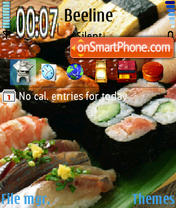 Sushi theme screenshot