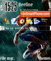 Spider Man theme screenshot