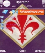 Capture d'écran Fiorentina 3 thème
