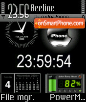 Iphone 05 tema screenshot