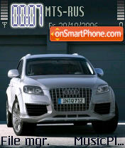 Audi Q7 theme screenshot