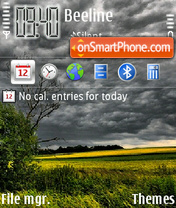 Before Storm es el tema de pantalla