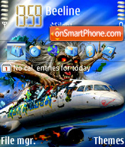 Flight 666 theme screenshot