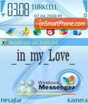 Capture d'écran Windows Messenger5 thème
