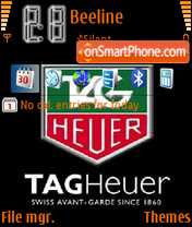 Tag Heuer theme screenshot