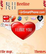 My love tema screenshot