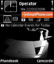 Murcielago theme screenshot