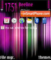 Colourise 01 tema screenshot
