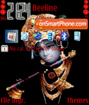 Lord Krishna 01 tema screenshot