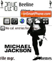 Michael Jackson tema screenshot