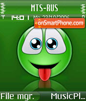 Smiley P theme screenshot