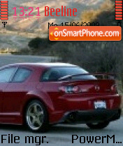 Mazda tema screenshot