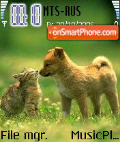 Cute Pets es el tema de pantalla