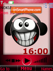 SWF smile $ music animated es el tema de pantalla