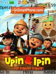 Скриншот темы Upin & Ipin