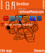 Transformers 04 theme screenshot