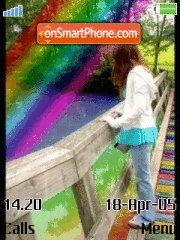 Rainbow tema screenshot