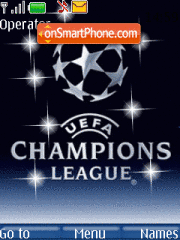 Capture d'écran Champions League thème