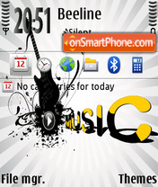 Music 5305 theme screenshot