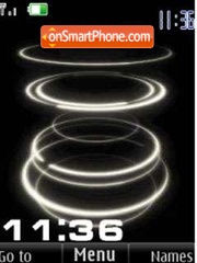 SWF arte ellipse clock anim theme screenshot