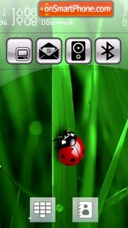 Sunny bug 1 sun es el tema de pantalla