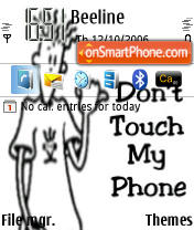 Skudo Touch My Phone tema screenshot