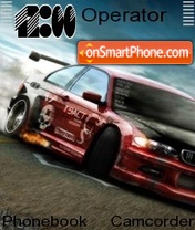 BMW Drift theme screenshot