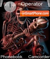 DJ Skull tema screenshot