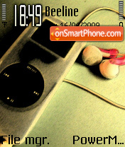 Listen ipod tema screenshot