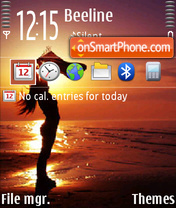 Vacation tema screenshot