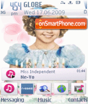 Shirley Temple tema screenshot