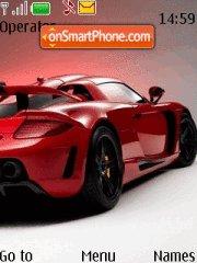 Скриншот темы Red Car 03