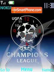 Champions Clock theme screenshot