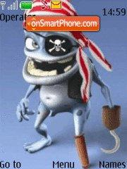 Pirate Frog tema screenshot